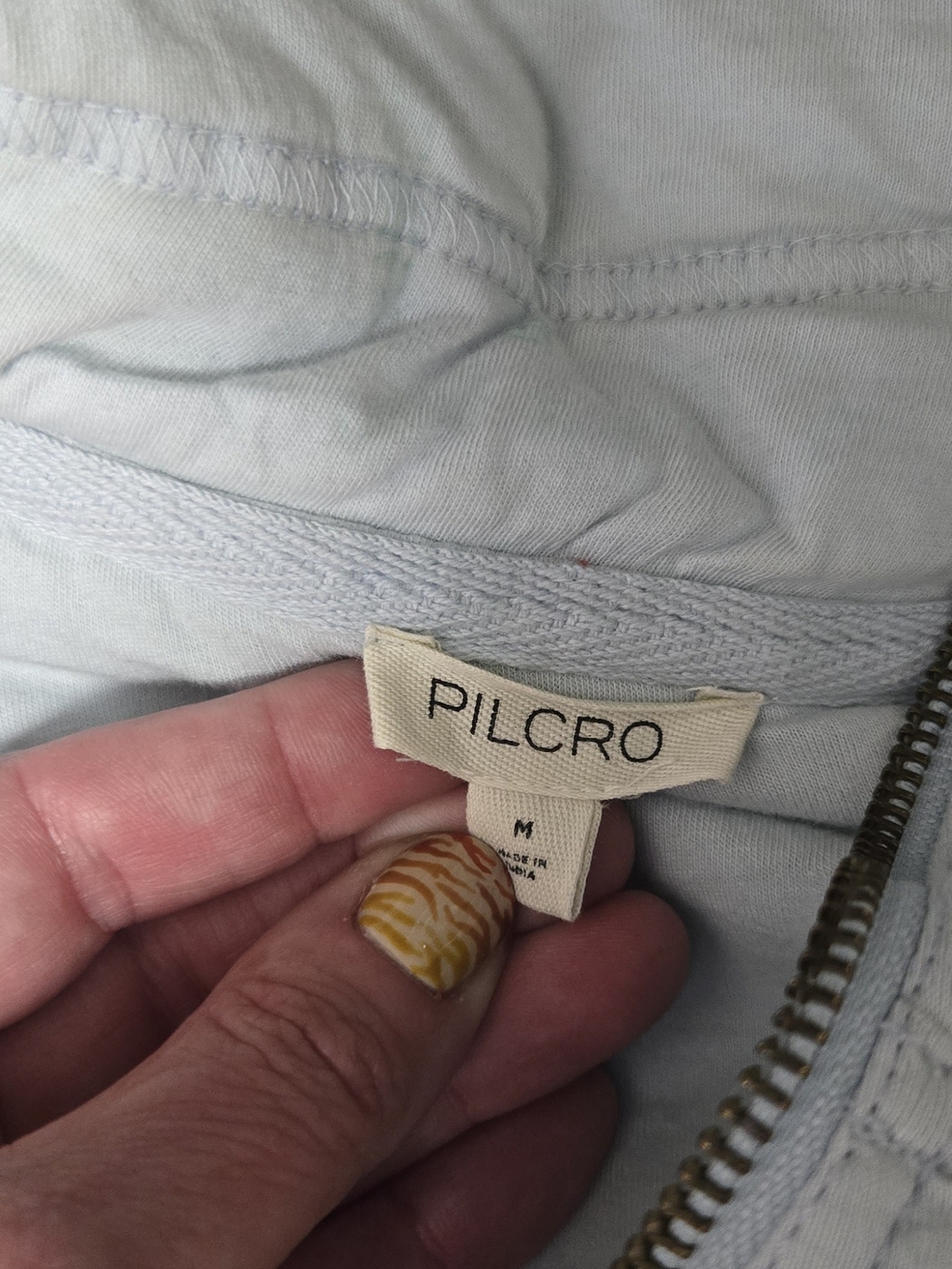 Anthropologie Pilcro Shetland Half Zip Pullover - Picture 5 of 5